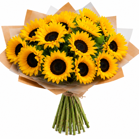 Bouquet sunflowers
