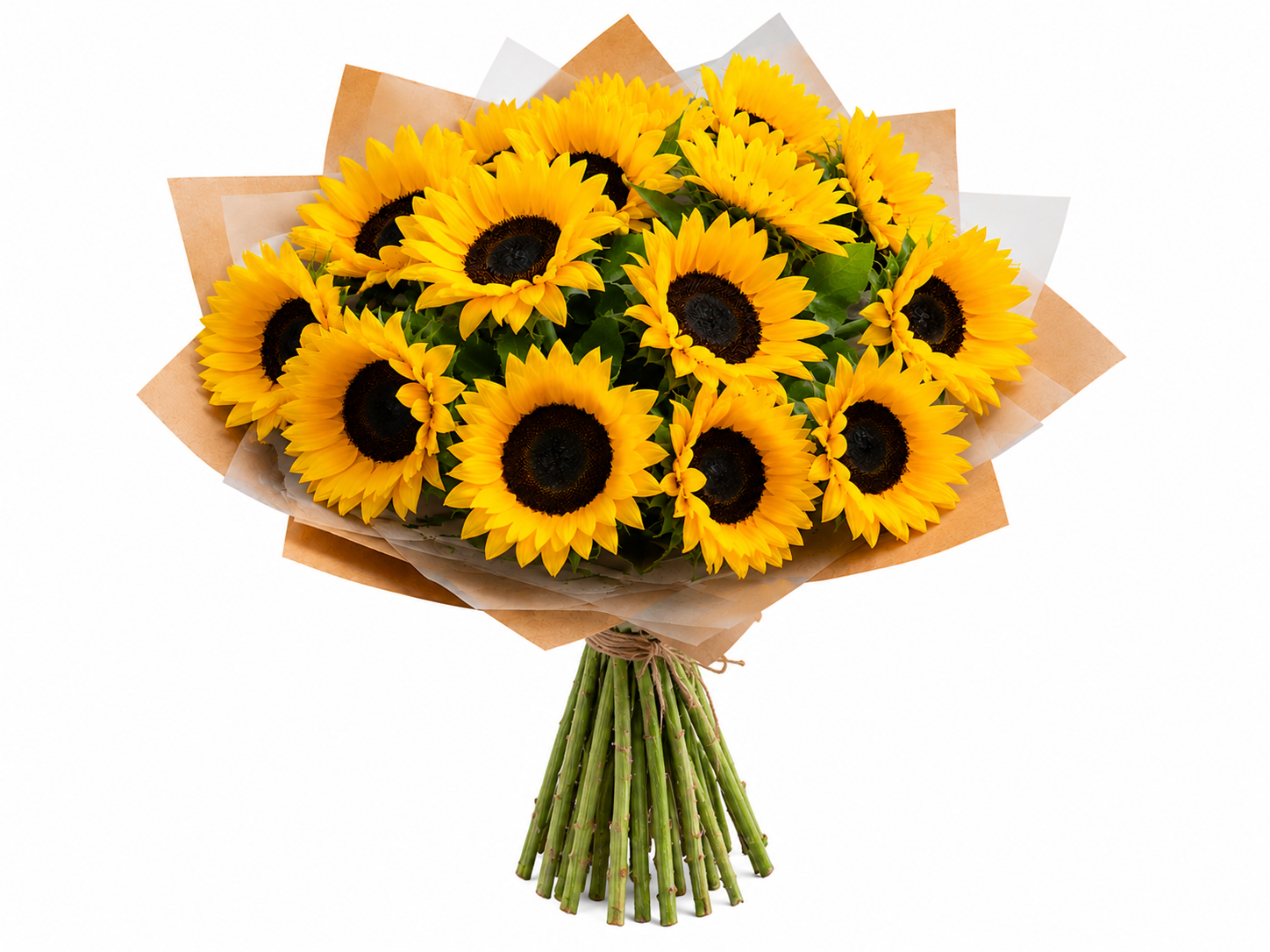 זר חמניות Bouquet sunflowers